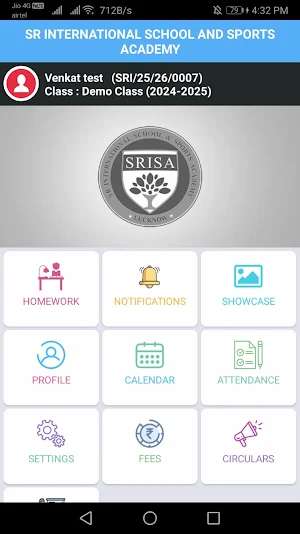 SR Int. School &Sports Academy Screenshot 1