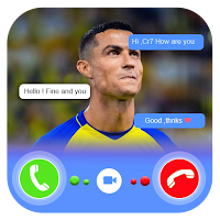 Ronaldo Fake call video & chat