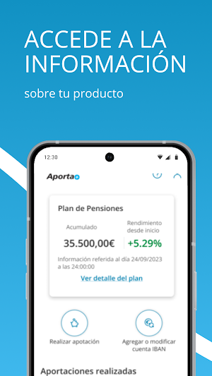 VidaCaixa Aporta+ Screenshot 3
