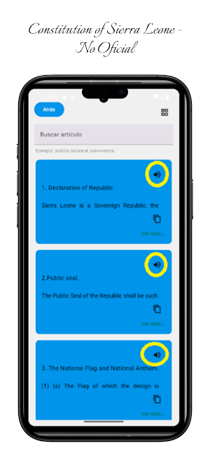 Constitution of Sierra Leone Screenshot 0
