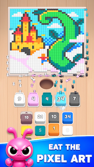 Food Hunt: Pixel Puzzle Screenshot 1