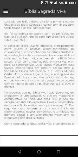 Bíblia Sagrada Viva - V1 Screenshot 1