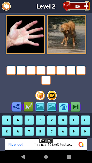 2 Pics 1 Word - Find Hidden Wo Screenshot 0