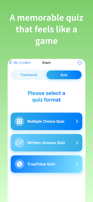 KioQuiz-Flashcard & Quiz Screenshot 2