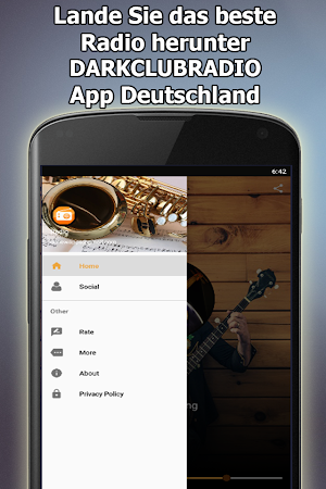 DARKCLUBRADIO Online Kostenlos Deutschland Screenshot 2