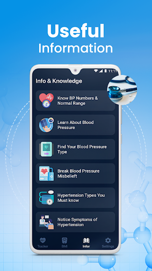 Blood Pressure Tracker App Screenshot 3