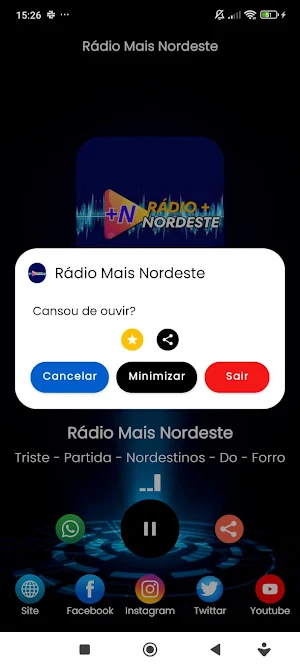 Rádio Mais Nordeste Screenshot 1