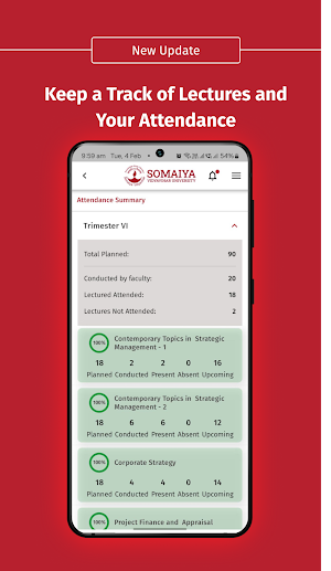 Somaiya App Screenshot 2