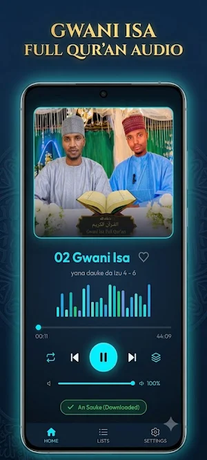 Gwani Isa Full Qur'an Warsh Screenshot 0