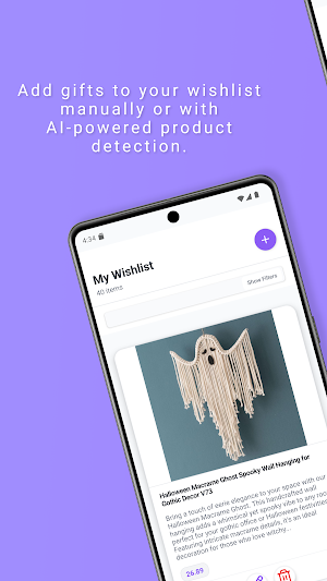 Wishr: Gift Registry Wishlists Screenshot 1