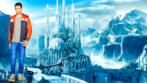 Ice Castle Photo Editor Frame Screenshot 2