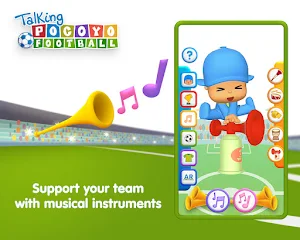 Talking Pocoyo Football Screenshot 3