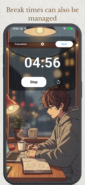 Lofi Pomodoro Timer Screenshot 1