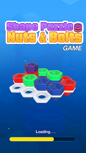 Hexa 3D Nuts: Sort Game Screenshot 3