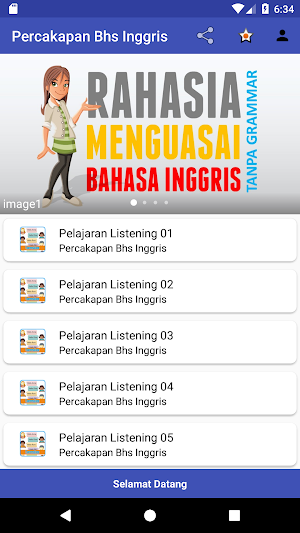 Bahasa Inggris Sehari hari full Offline Screenshot 3