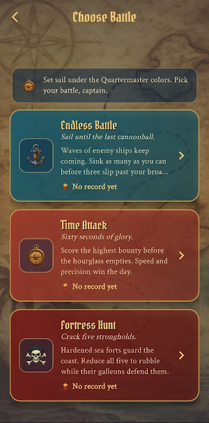 Pirate Cannon Battle Screenshot 1