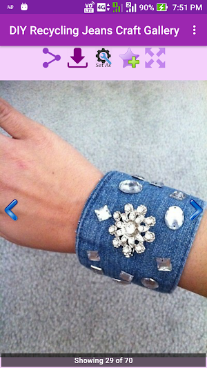 DIY Recycling Jean Craft Screenshot 3