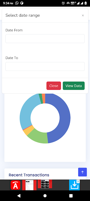 Mpesa Analyser Ledger Screenshot 3