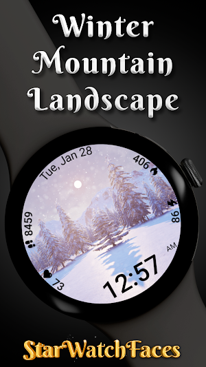 Winter Mountain Landscape WF Screenshot 0