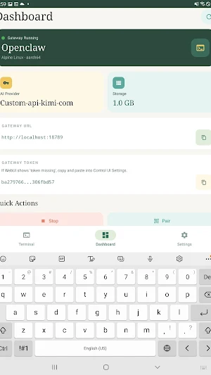 Opclaw - OpenClaw on Android Screenshot 0