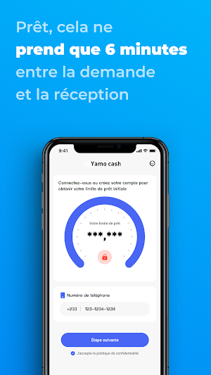 Yamo cash-crédit prét Screenshot 0