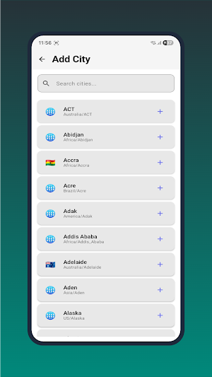 Global World Clock - Time Screenshot 2