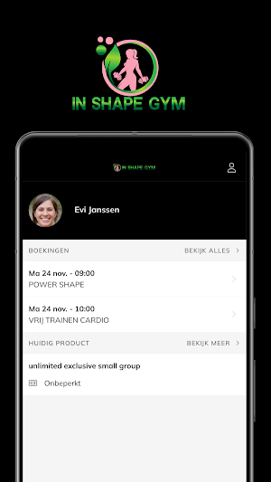 In Shape Gym Screenshot 3