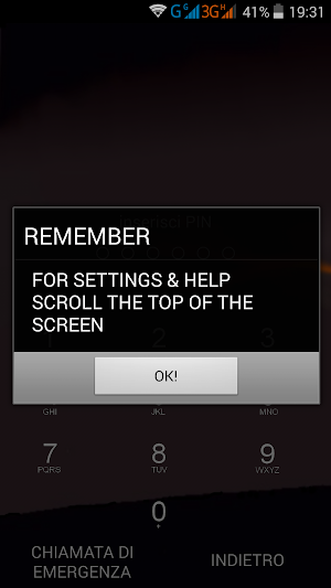 Screenlock Fake for magicians Screenshot 0
