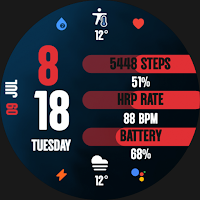 Nighty Digital 32 - watch face