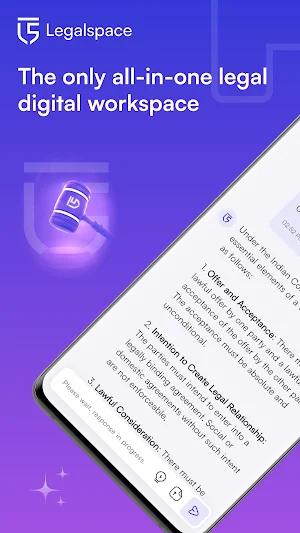 Legalspace.ai: Research & Work Screenshot 0