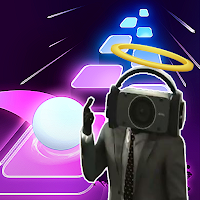Tiles Hop: Skibidi Vs tv man
