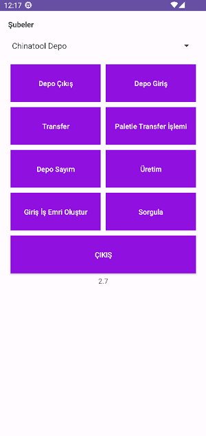 Chinatool Depo Uygulaması Screenshot 1