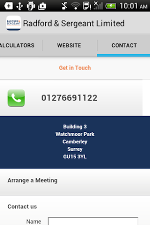 Radford & Sergeant Limited Screenshot 3