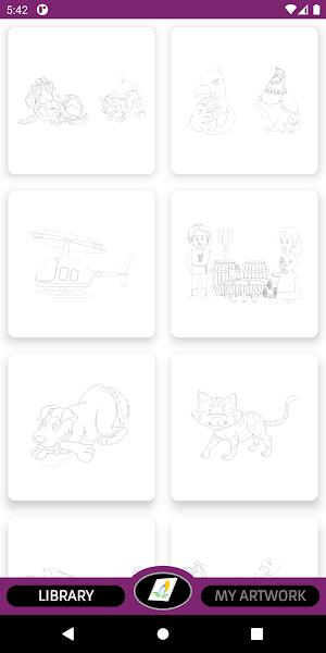Easy Color - Coloring Game wit Screenshot 0