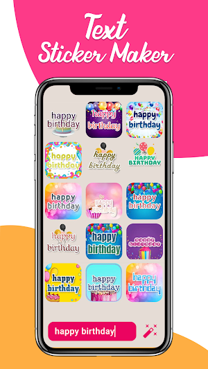 Text Sticker Maker Screenshot 3