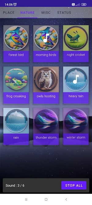 Reelaxe - ambient sounds Screenshot 3