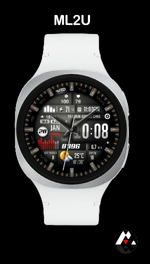 ML2U 330b Watch Face Screenshot 3