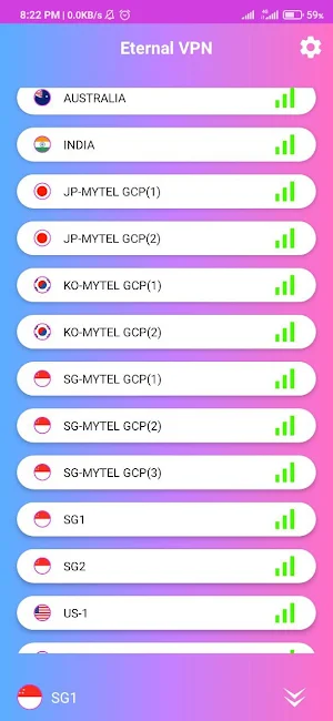 Eternal VPN Screenshot 2