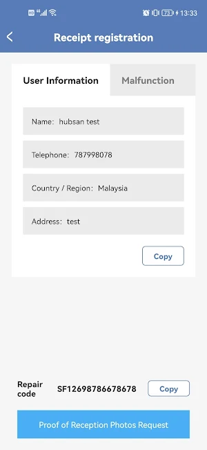 Hubsan Repair Screenshot 1