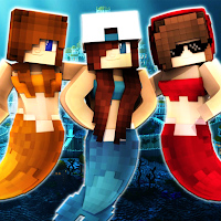 Mermaid Minecraft MCPE Skins