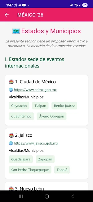 TravelSmart Mexic Screenshot 2