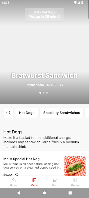 Mel's Hot Dogs Screenshot 1