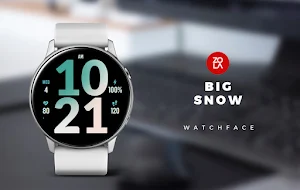 Big Snow Watch Face Screenshot 0