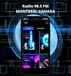 Radio 98.5 FM MONTREAL CANADA Screenshot 2