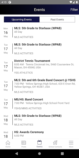 Yellow Springs Schools Screenshot 2