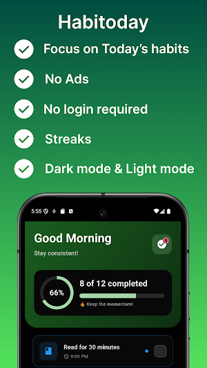 Habit Builder - Habitoday Screenshot 0