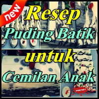 Resep Puding Batik untuk Cemil