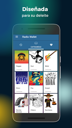 Radio Wallet Screenshot 2