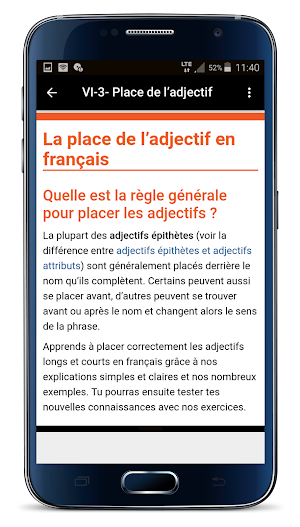 Améliorez votre français (sans connexion) Screenshot 2