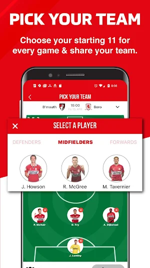 TheTeessiders - Live Scores Screenshot 1